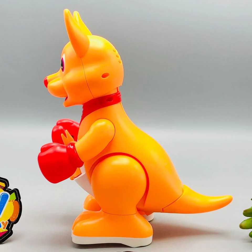 Battery Operated Hopping Kangaroo With Light & Sound - Image 4