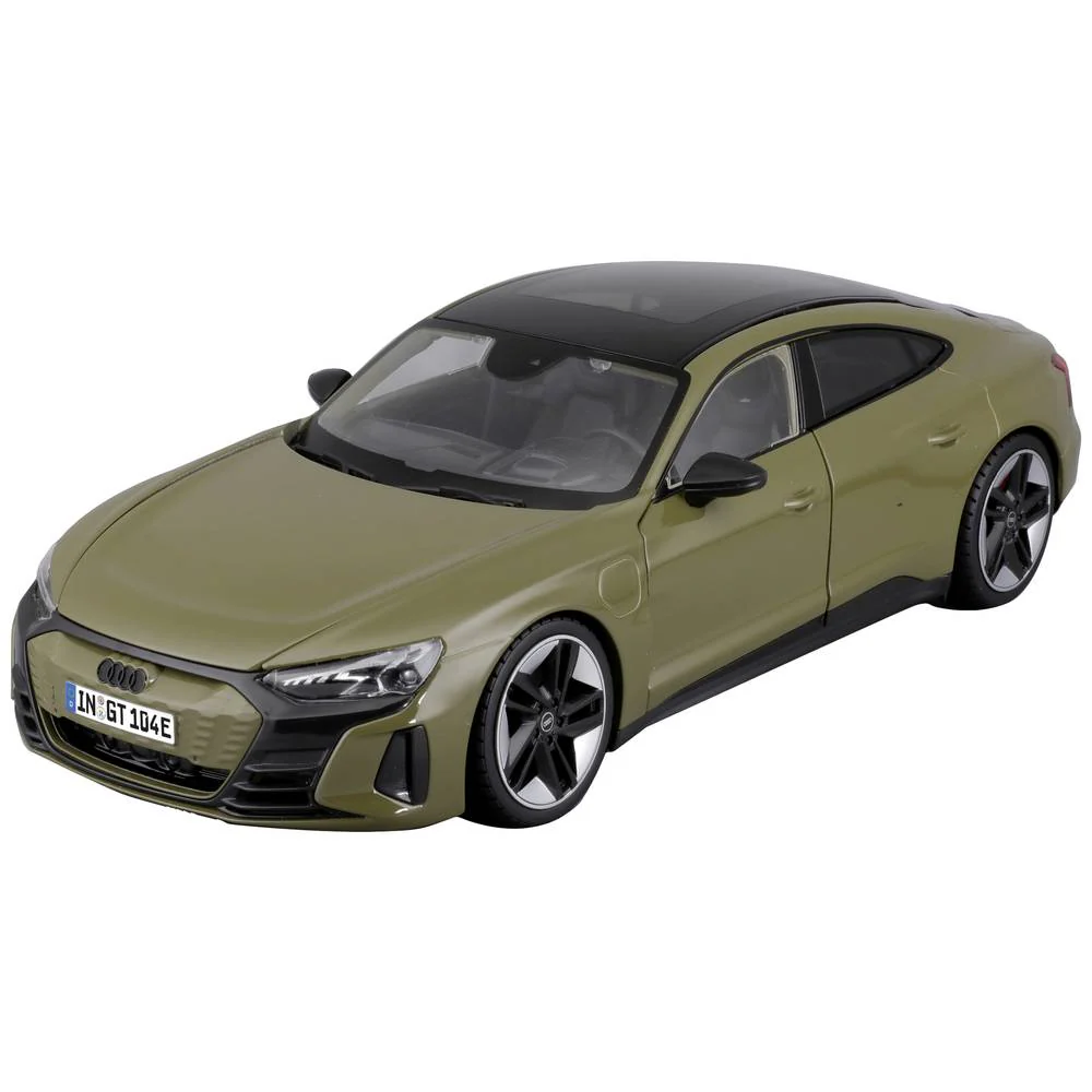 Bburago 1:18 Audi RS e-tron GT Model - Green - Image 2