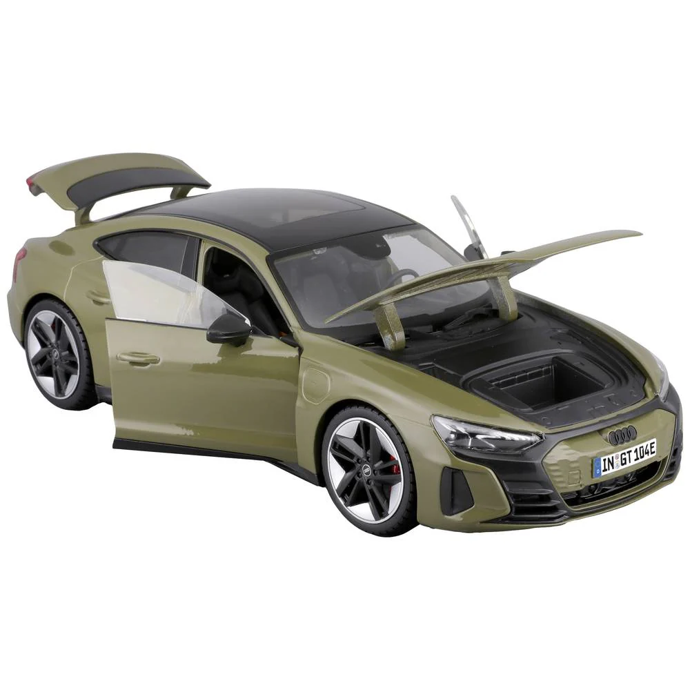 Bburago 1:18 Audi RS e-tron GT Model - Green - Image 3