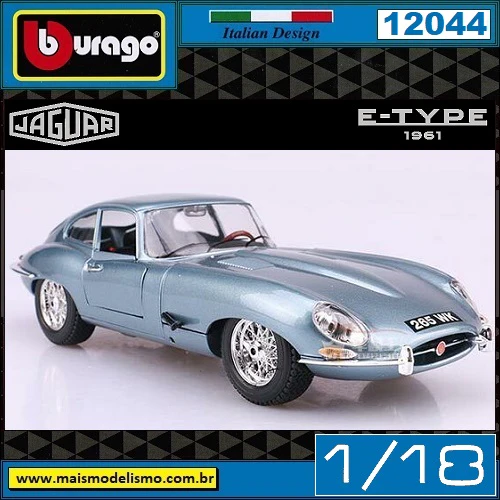 Bburago 1:18 Jaguar E-type Coupe Model