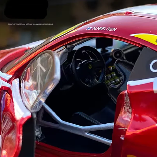 Bburago 1:24 Ferrari 488 Challenge Formula Racing 2017 - Image 8
