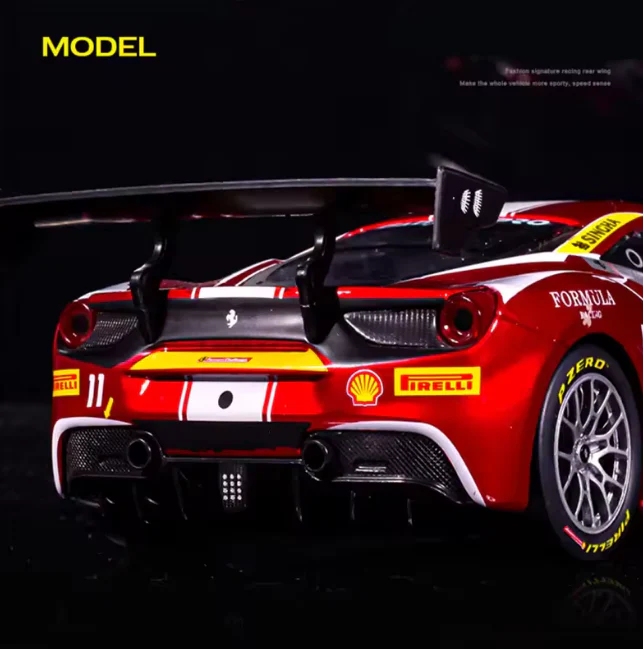 Bburago 1:24 Ferrari 488 Challenge Formula Racing 2017 - Image 9