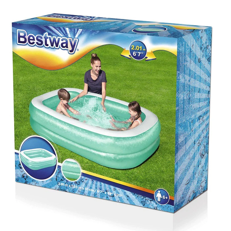 Bestway Rectangular Family Pool- (6'7'' x 59'' x 20'') - Image 3