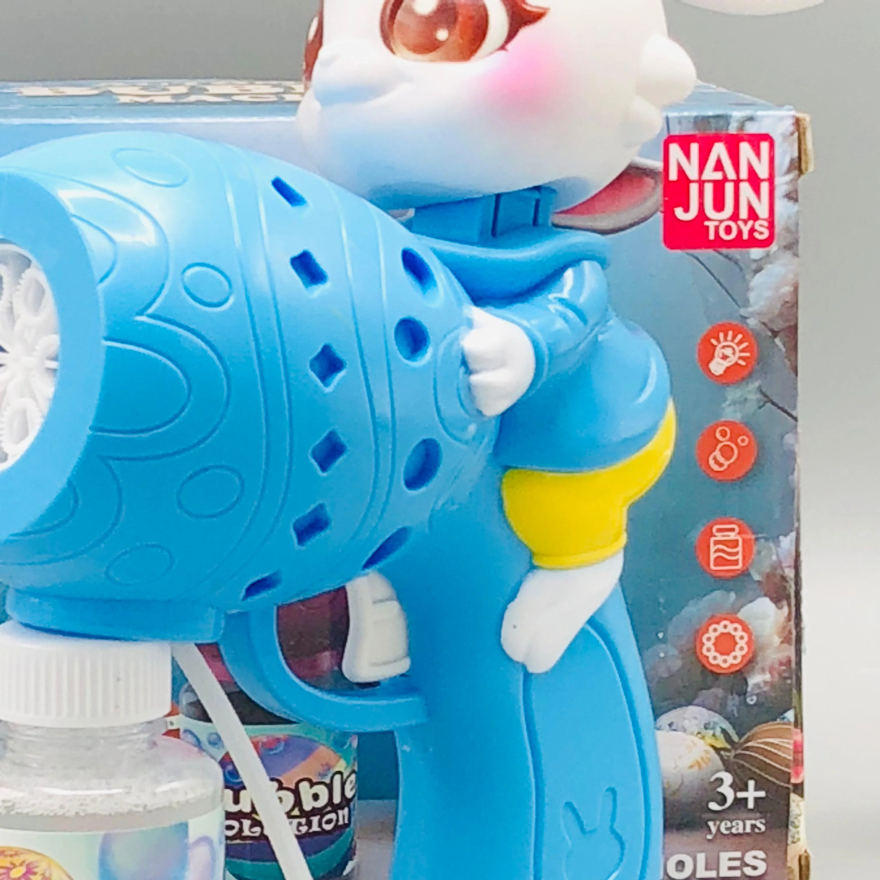 Cute Rabbit Themed Colorful Bubble Gun - Image 5