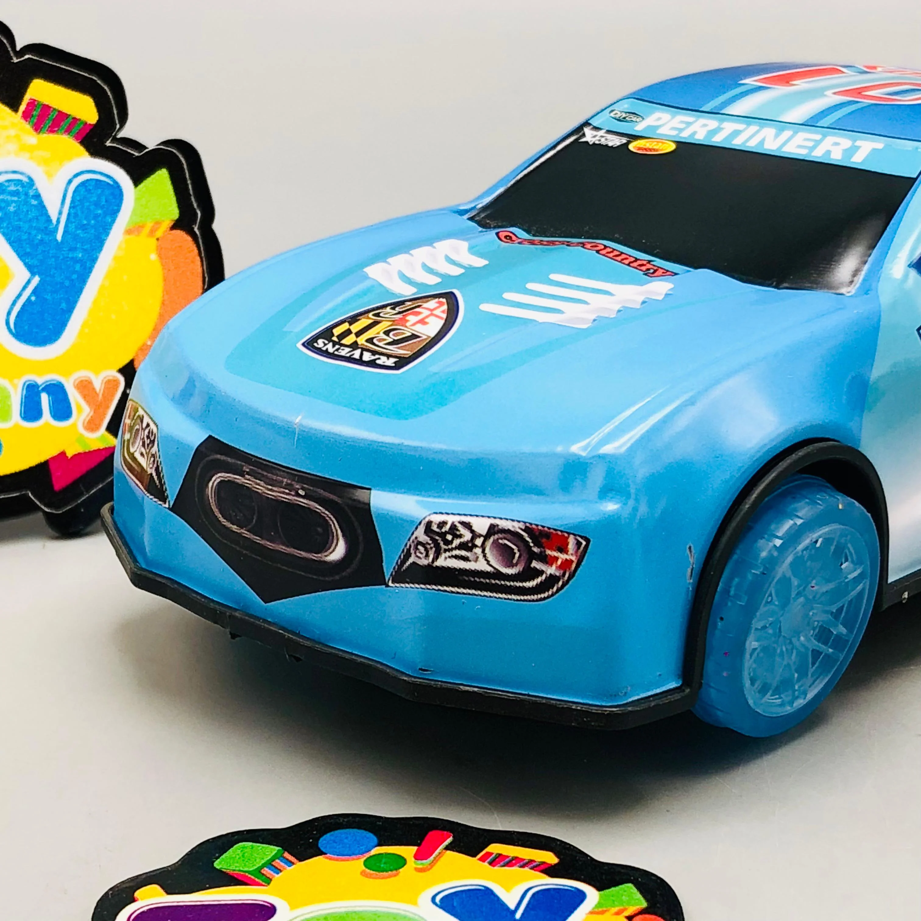 Diecast Electric Racing Car With Light & Music - 1Pc - Image 6