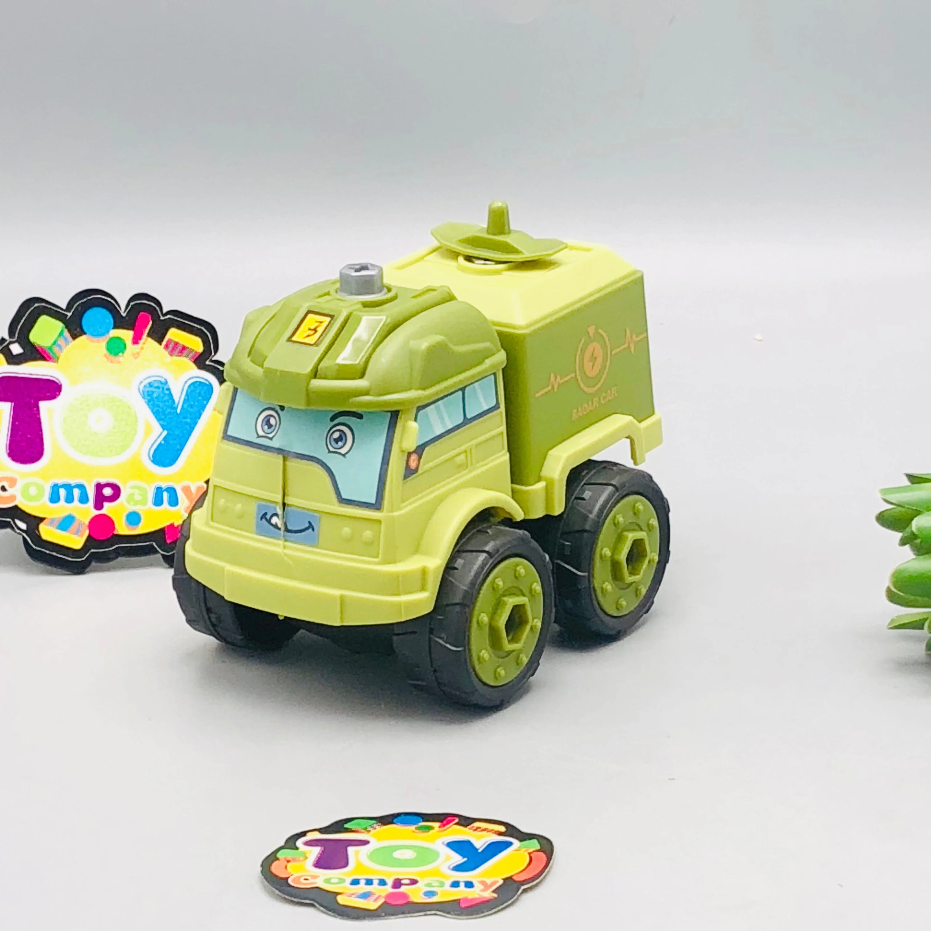 DIY 4Pcs Military Screw Vehicles - Image 6