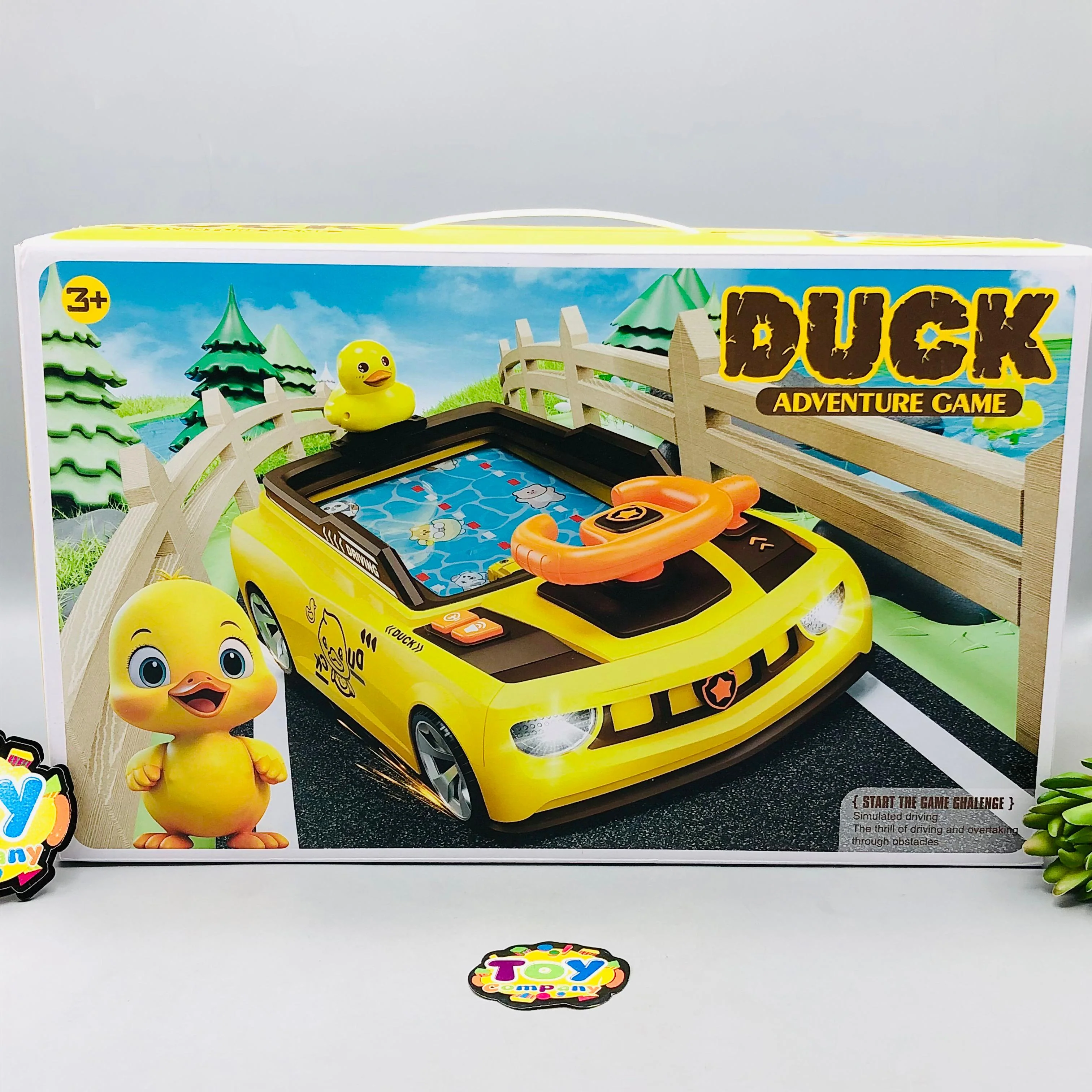 Duck Themed Car Racing Adventure Steering Wheel - Image 9