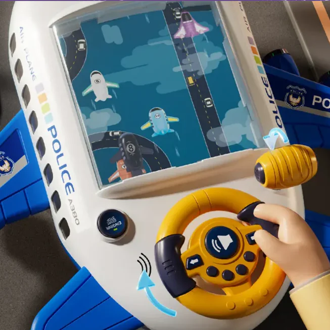 Electric Airplane Steering Wheel Game - Image 6