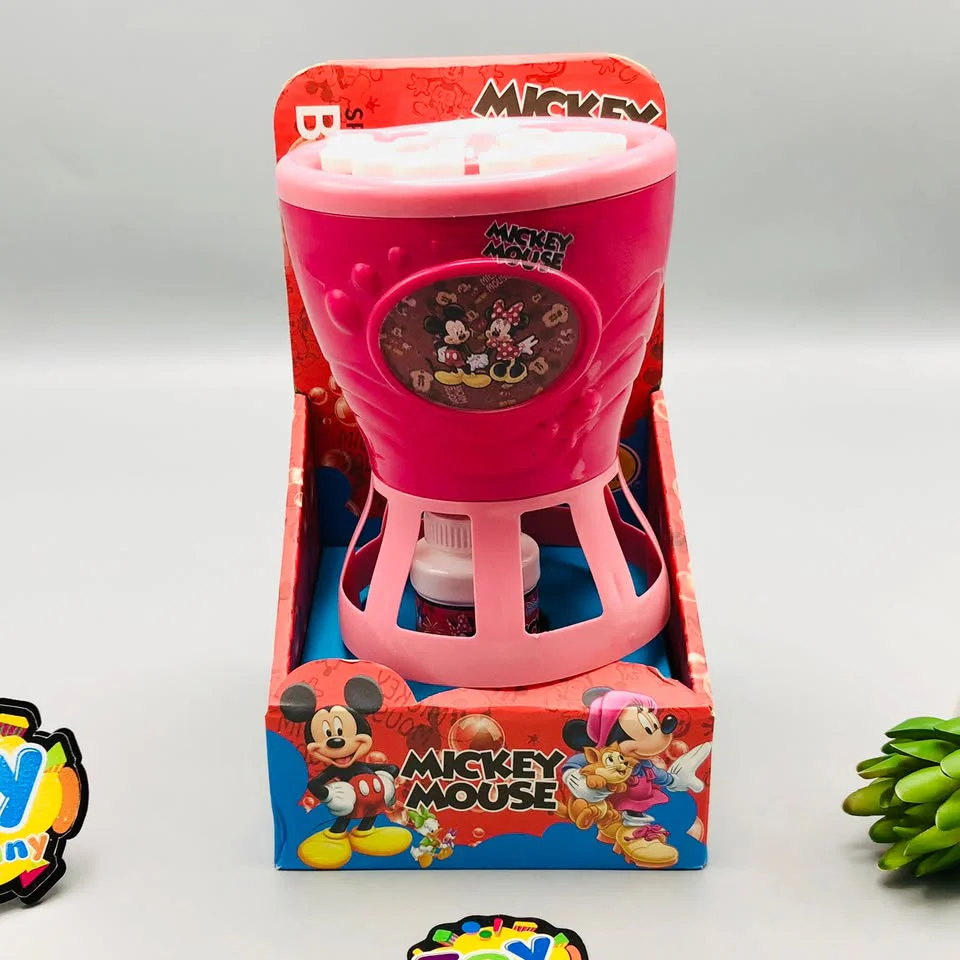 Electric Mickey Mouse Colorful Bubble Machine - Image 5