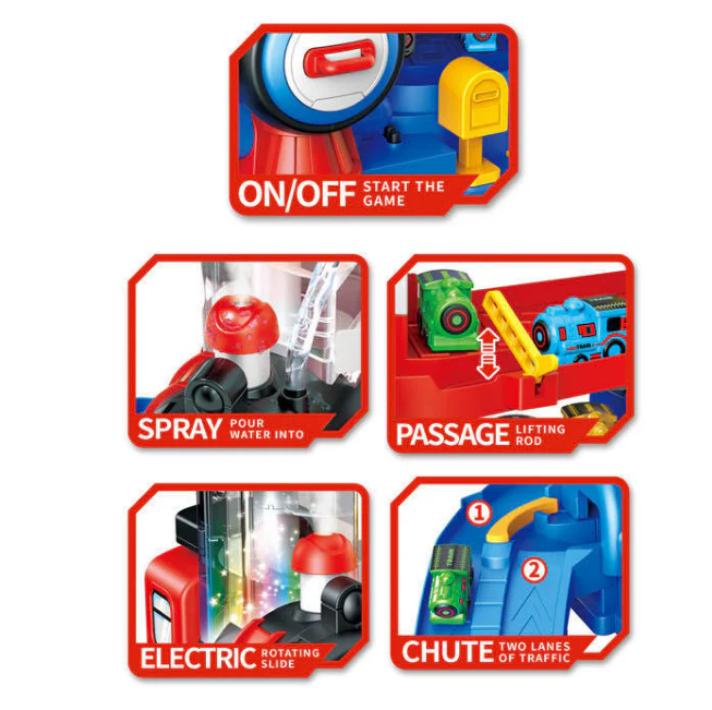 Electric Spray Train Adventure Track Set - Image 7