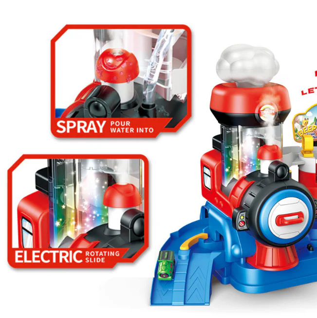 Electric Spray Train Adventure Track Set - Image 8