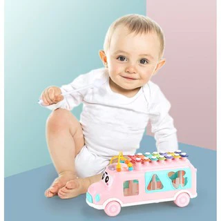 Huanger Multi-functional Xylophone Music Bus - Image 9