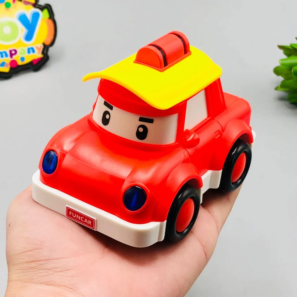 Inertial Power Mini Cartoon Rocking Car - Image 3