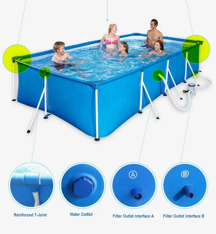 INTEX 10FT Rectangular Family Pool - Image 4