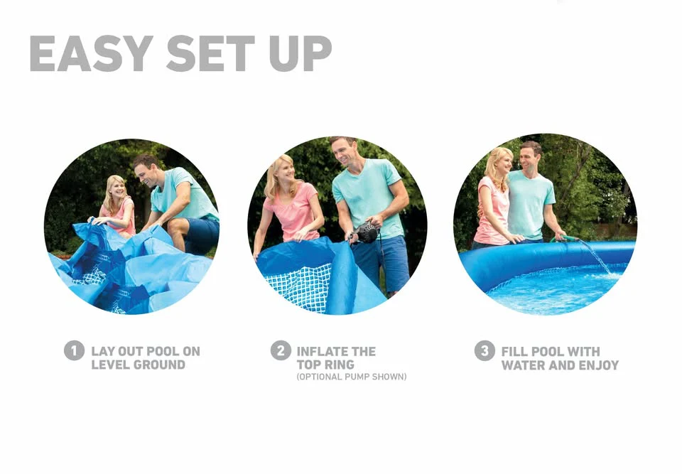 INTEX Easy Set Pool 10-FT - Image 4