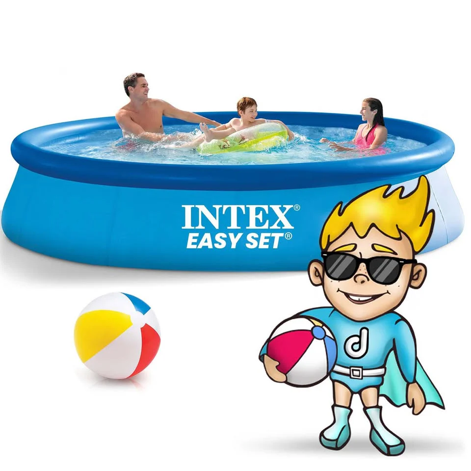 Intex Easy Set Puncture Resistant Pool - 10' x 24" - Image 5