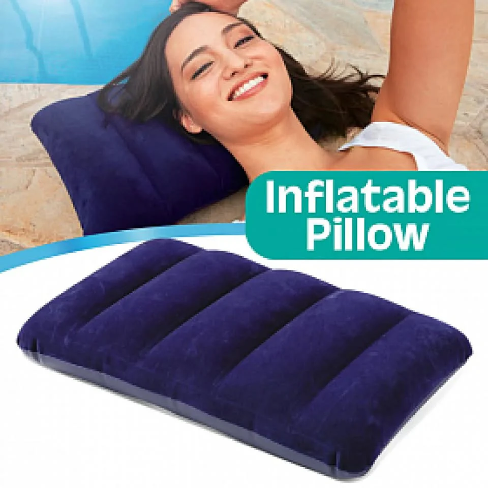 INTEX Inflatable Downy Pillow (43cm x 28cm x 9cm) - Image 2