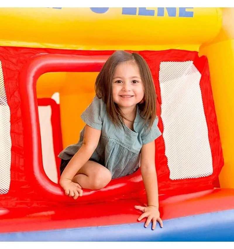 INTEX Jump O Lene ™ Trampoline Playhouse ( 68.5″ X 68.5″ X 44″ ) - Image 3