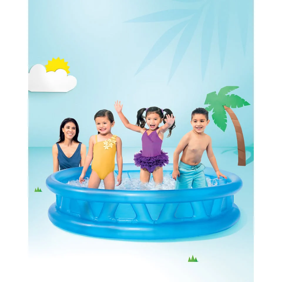 INTEX Kids Soft Side Swimming Pool 74"x18" - Image 2