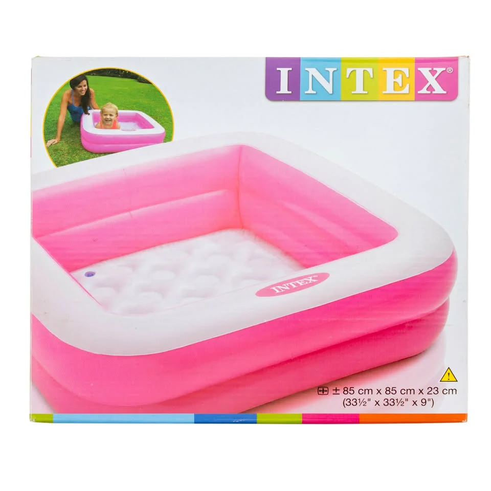 INTEX Play Box Baby Pool (33.5" X 33.5" X 9") - Image 6