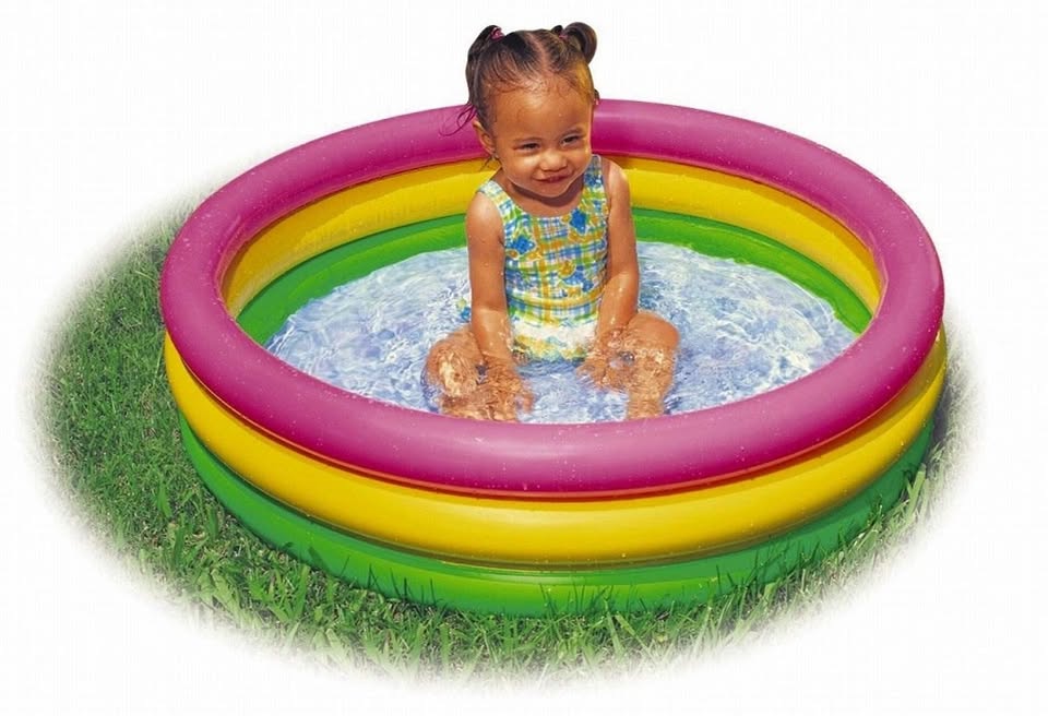 INTEX Sunset Glow Baby Pool 34"x10" - Image 2