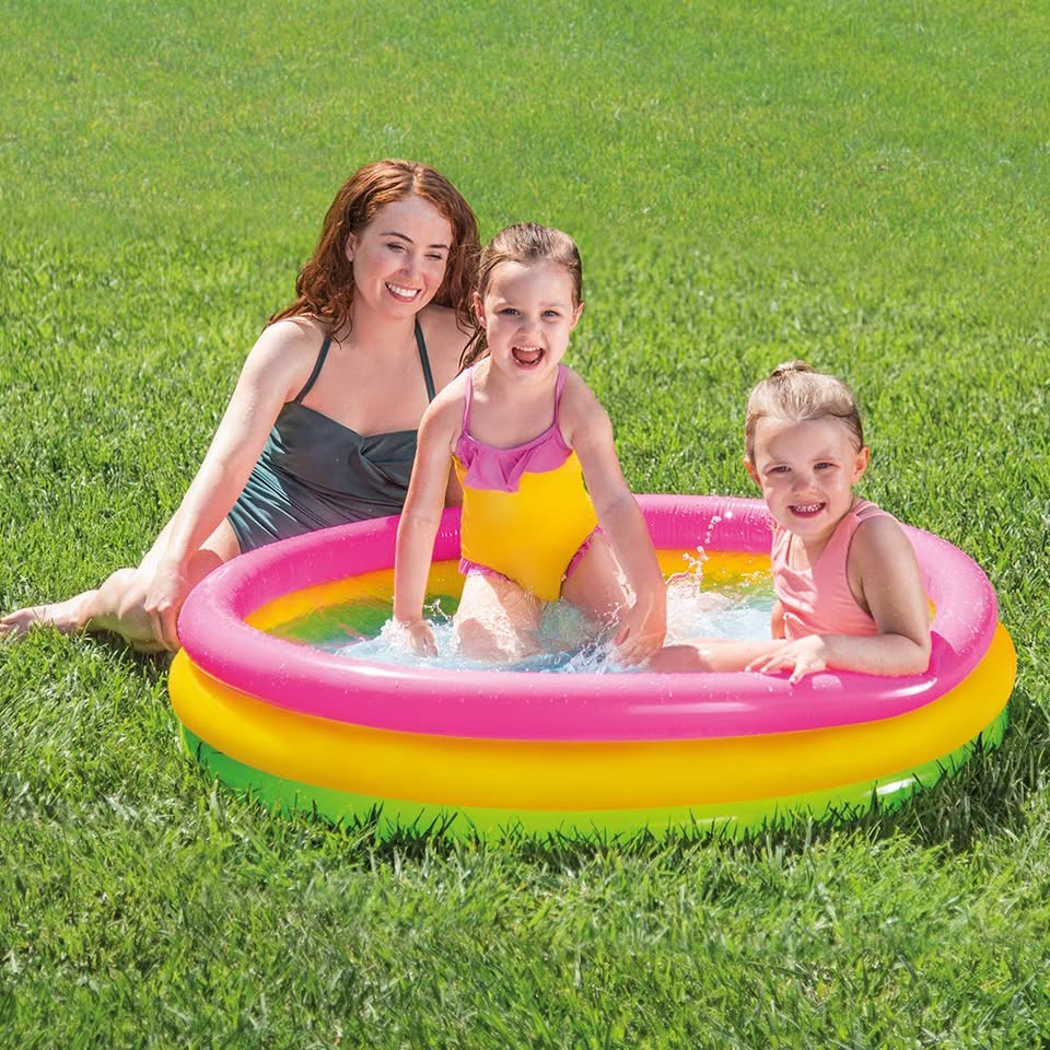 Intex Sunset Glow Baby Pool 45"x10" - Image 3