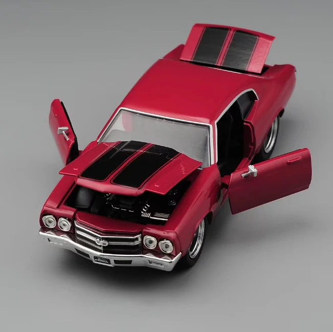 Jada 1:24 Diecast Fast & Furious Dom's Chevrolet Chevelle SS Model - Image 10