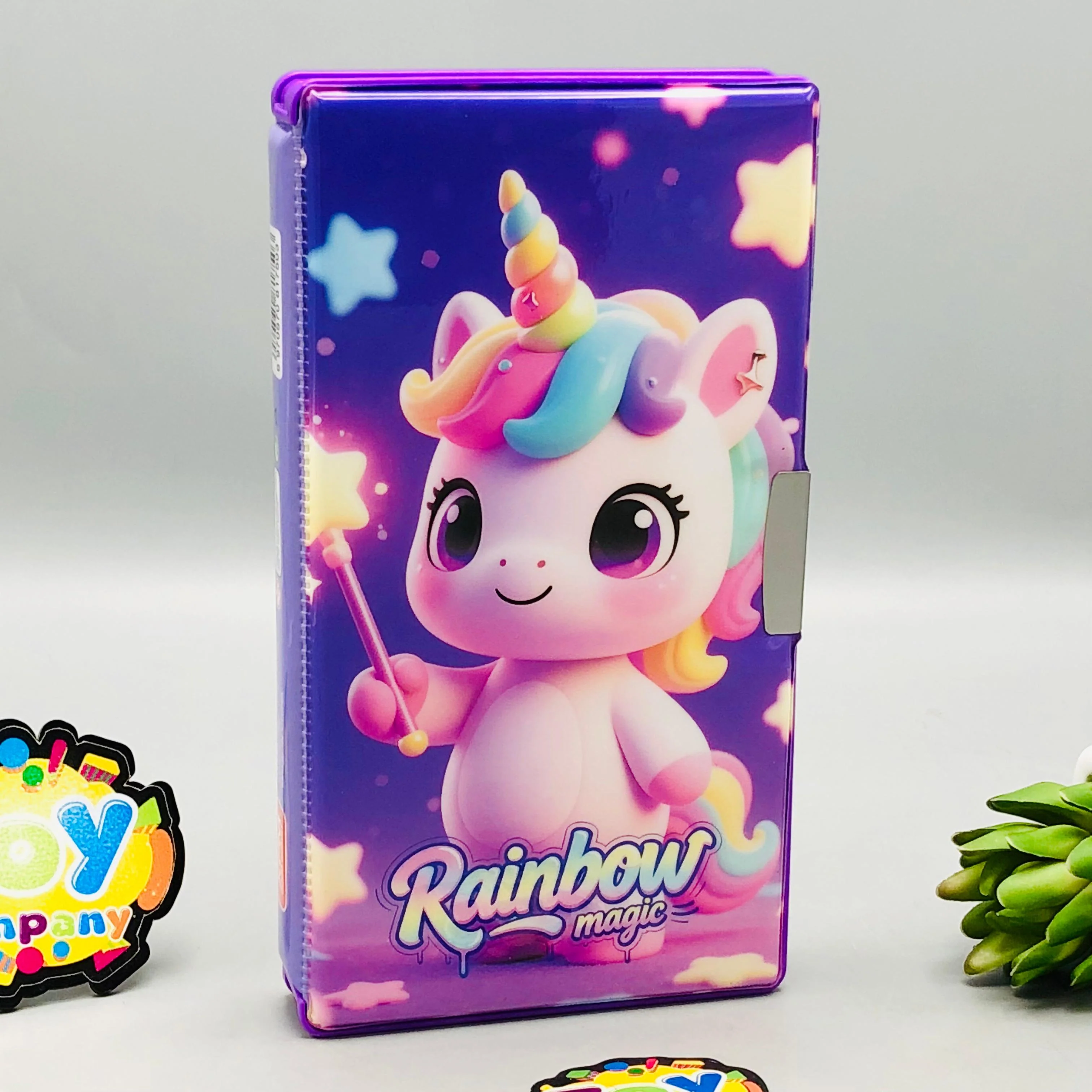 Jumbo Unicorn Double-Sided Geometry Box With Dual Sharpener - Image 5