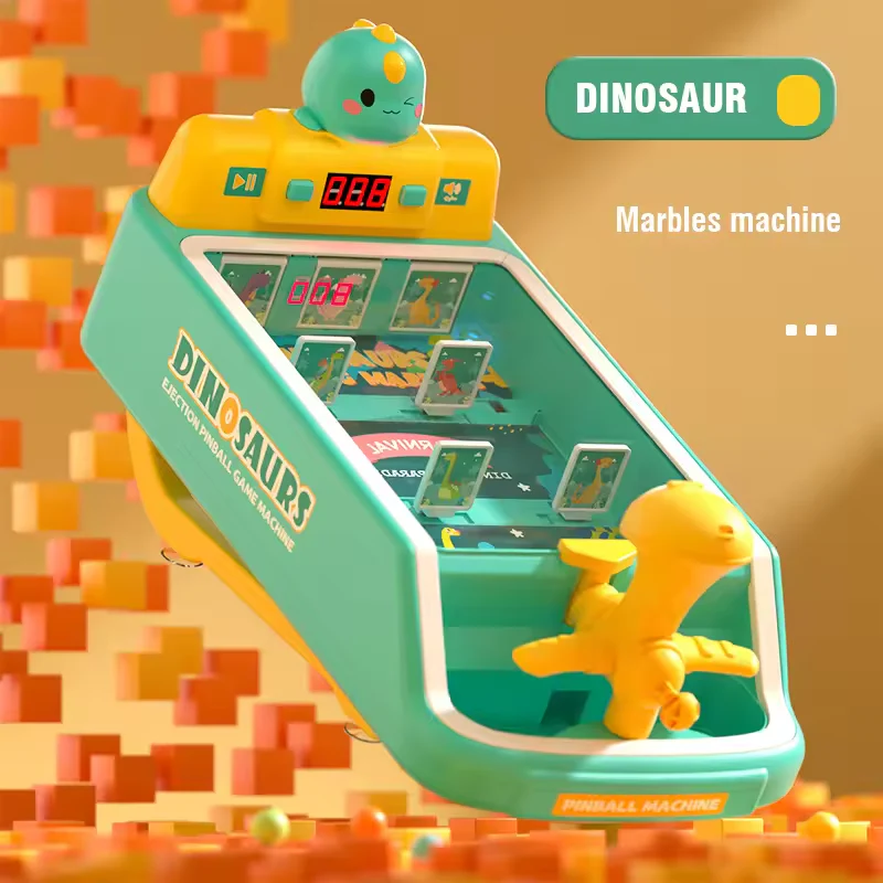 Kids Dinosaur Themed Large Pinball Shooting Machine - Image 3