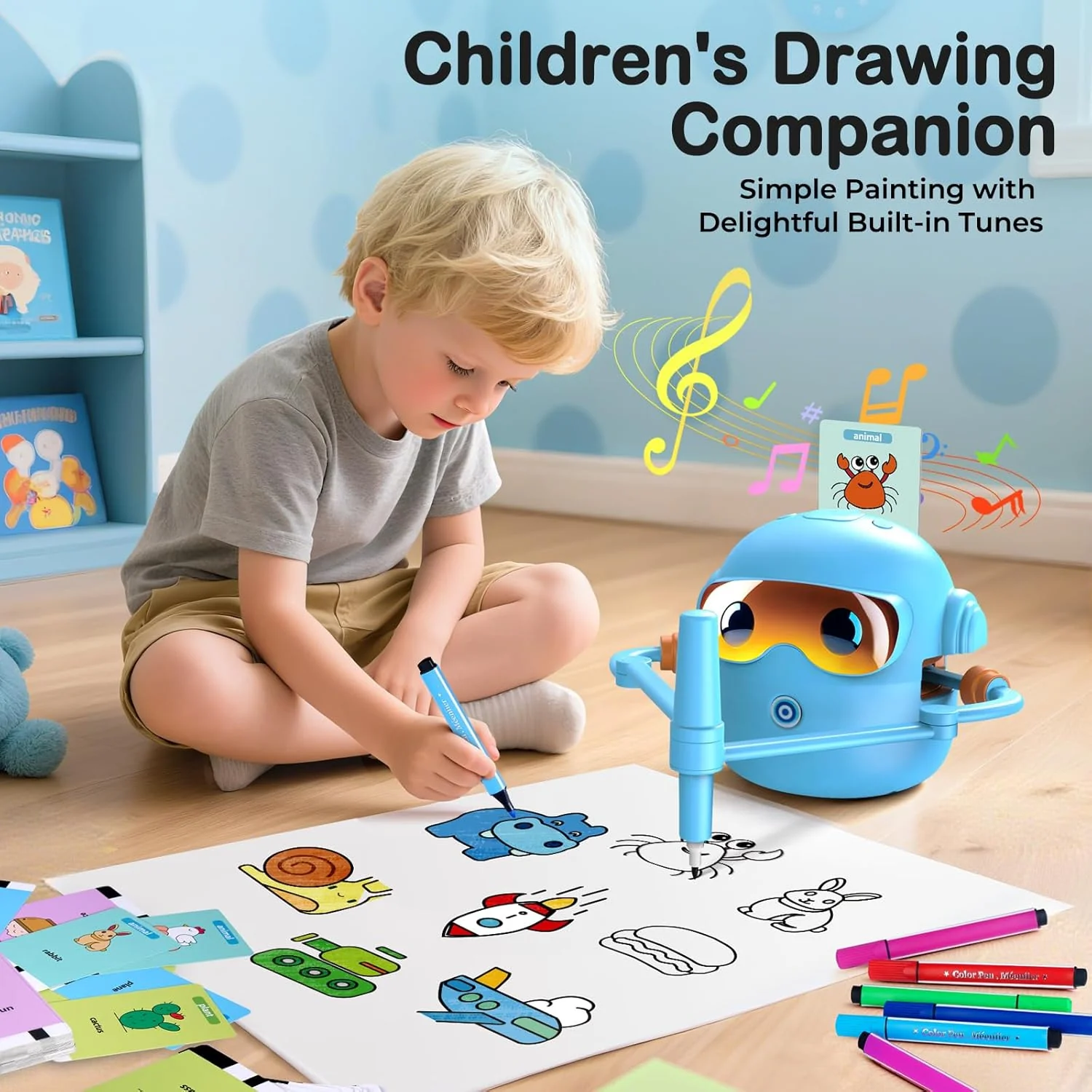 Kids Intelligent Drawing Robot Toy - Image 3
