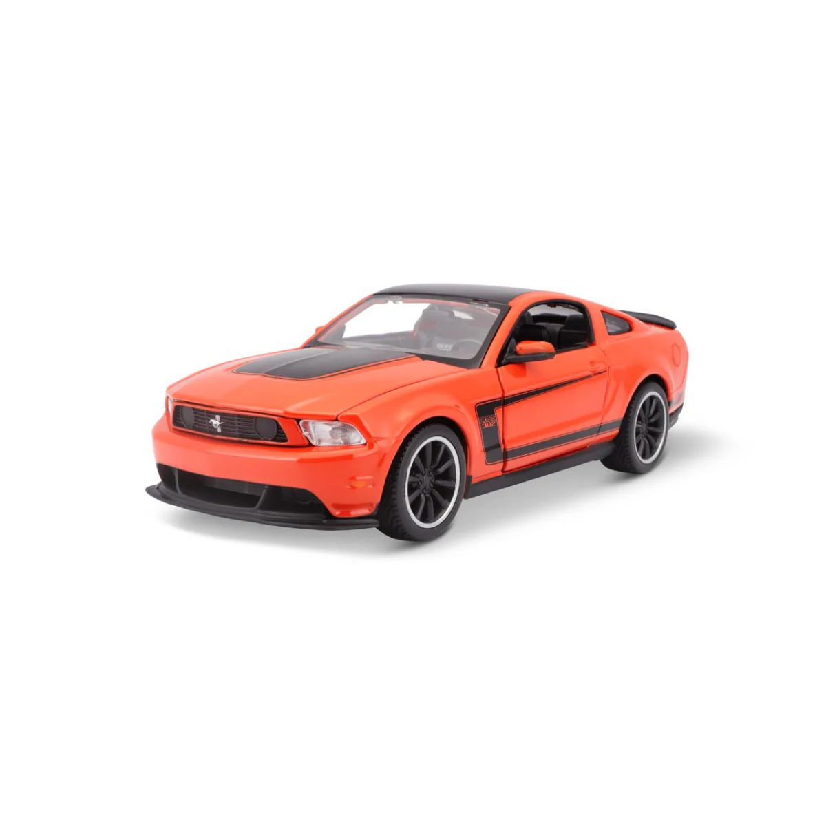 Maisto 1:24 Ford Mustang Boss 302 Model - Orange - Image 6