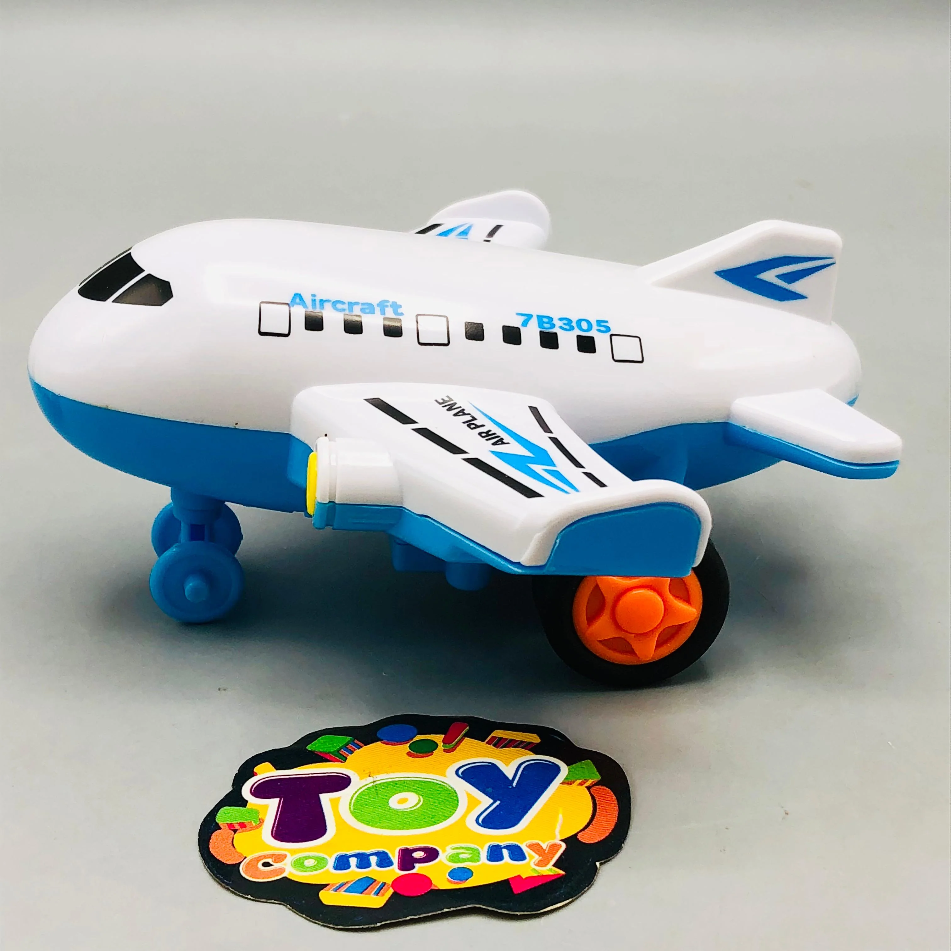Mini ABS Inertial Cartoon Airplane - 1Pc - Image 5