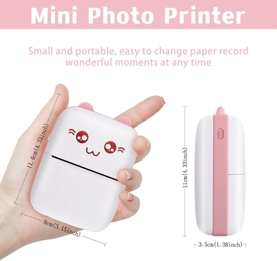 Mini Portable Bluetooth Connectivity Thermal Printer - Image 3