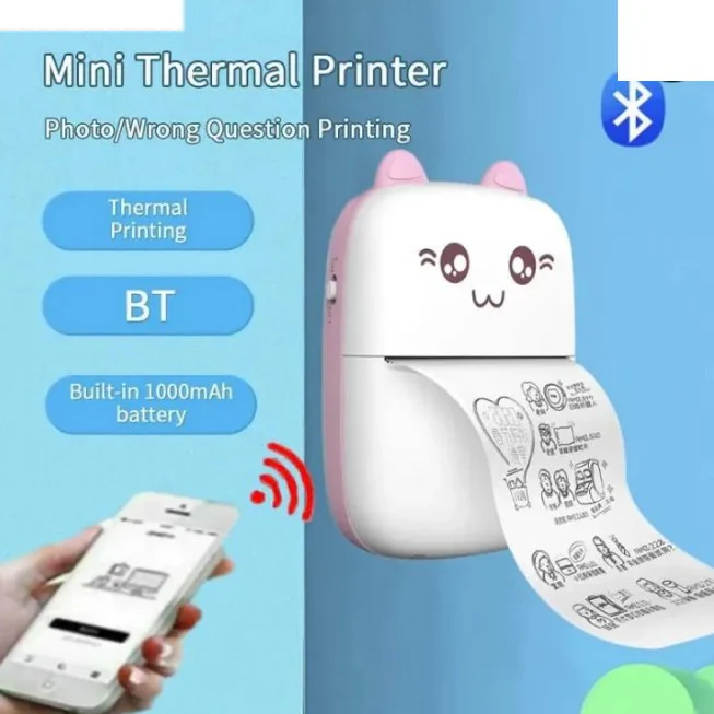 Mini Portable Bluetooth Connectivity Thermal Printer - Image 7