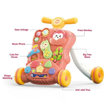Multi-functional Baby Puzzle Activity Walker - Image 3