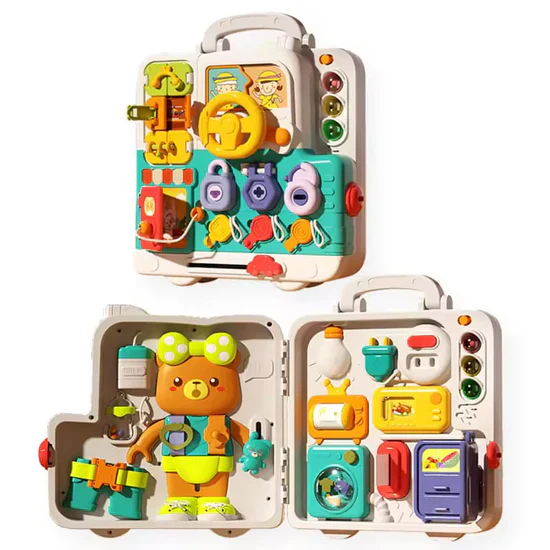 Multi-functional Montessori Puzzle Busy Book - Image 14