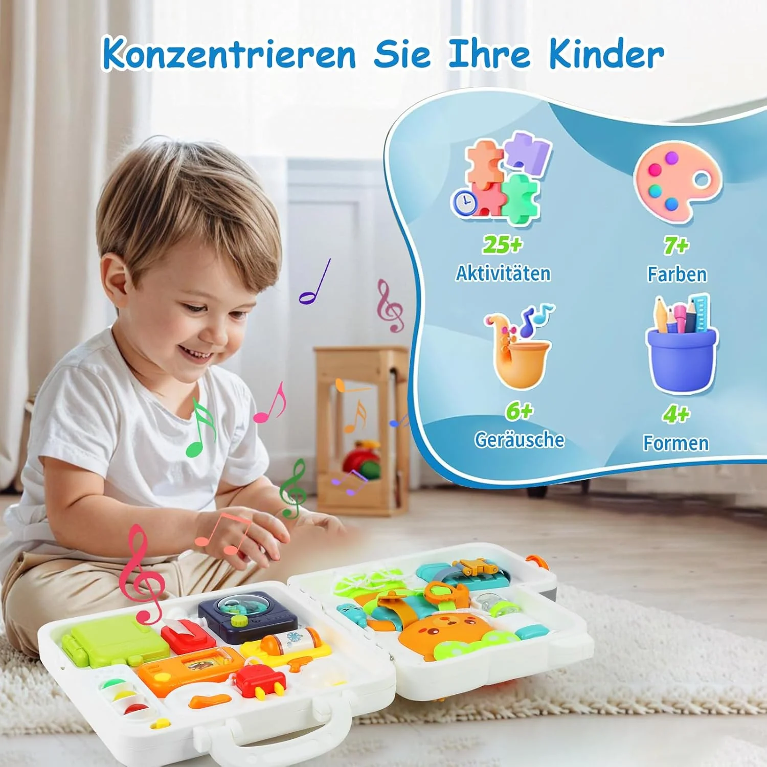Multi-functional Montessori Puzzle Busy Book - Image 16