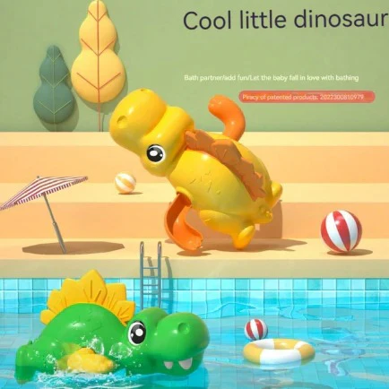 Newborn Cute Dinosaur Bath Toy - 1Pc - Image 4