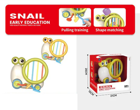Premium Baby Snail Activity Toy - Image 16
