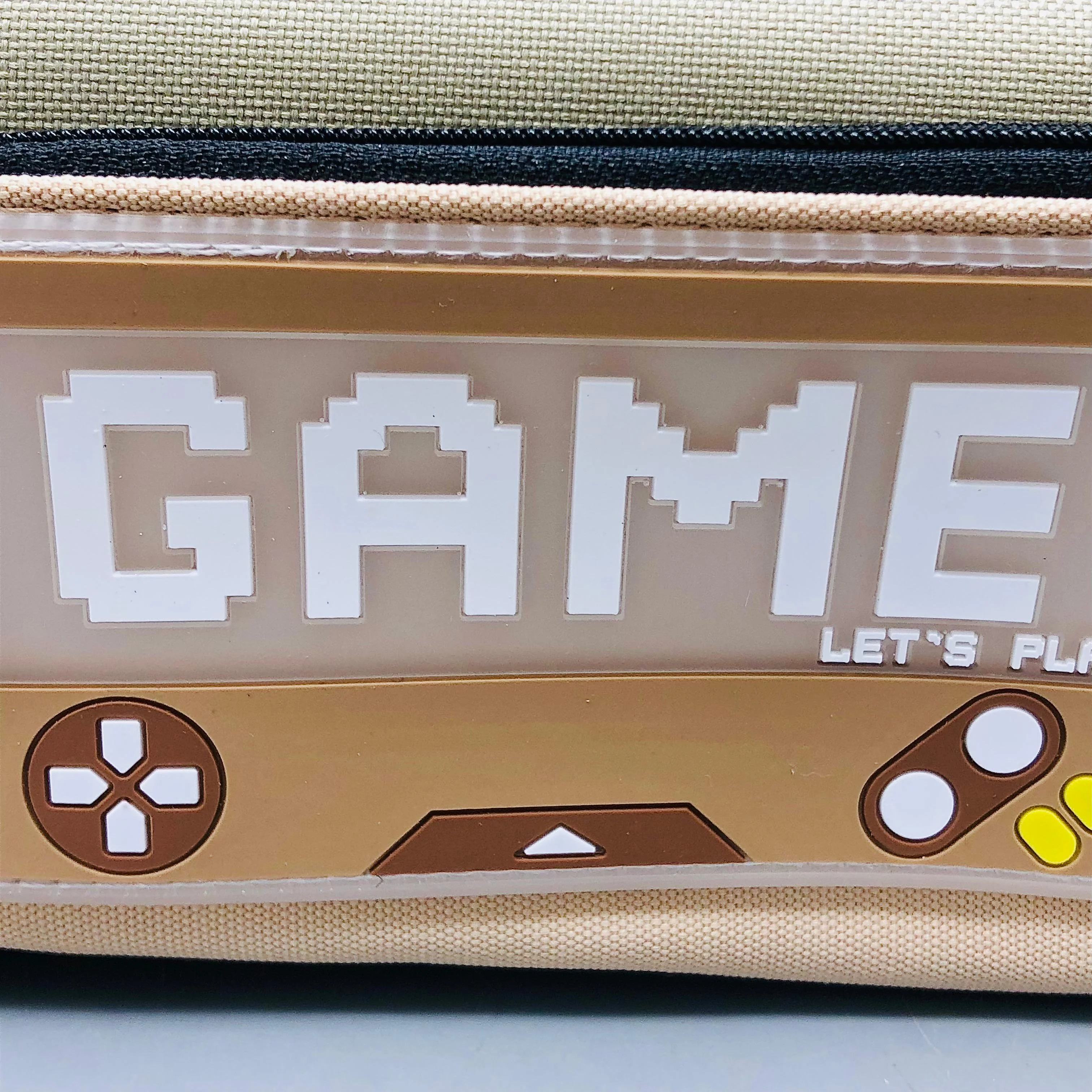 Premium Game Themed Kids Pencil Pouch - Beige - Image 3