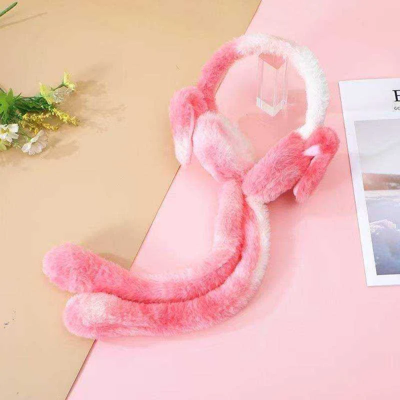 Premium Kids Plush Bunny Earmuffs - 1Pc - Image 7