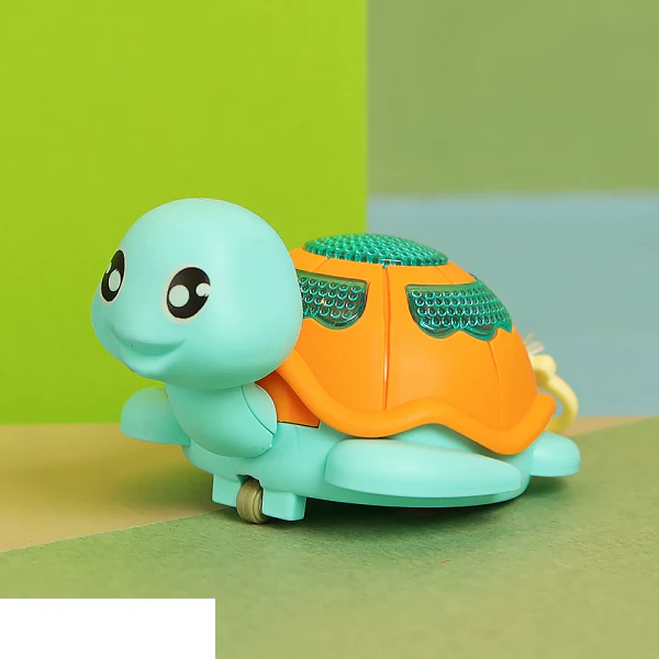 Pull Along Turtle Light-up Toy - 1Pc