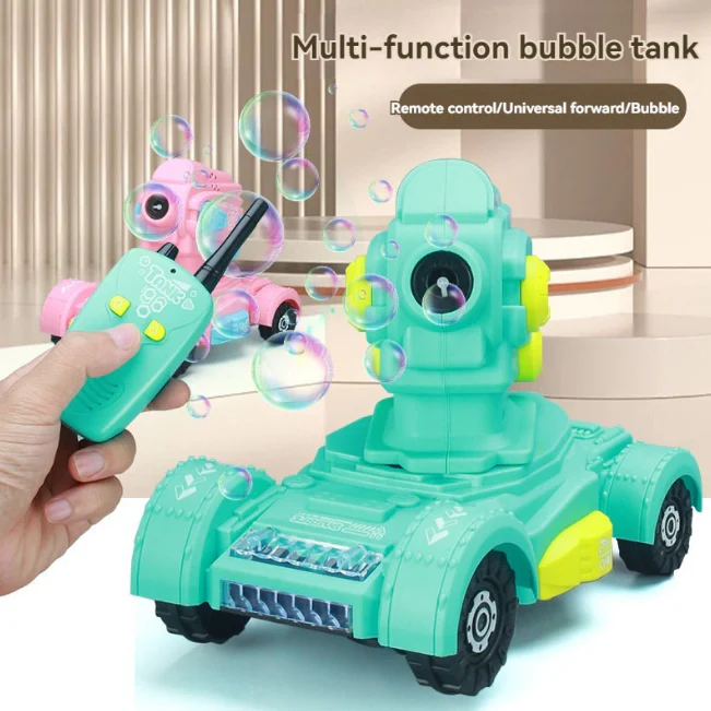 RC Tank Colorful Bubble Machine - Image 5