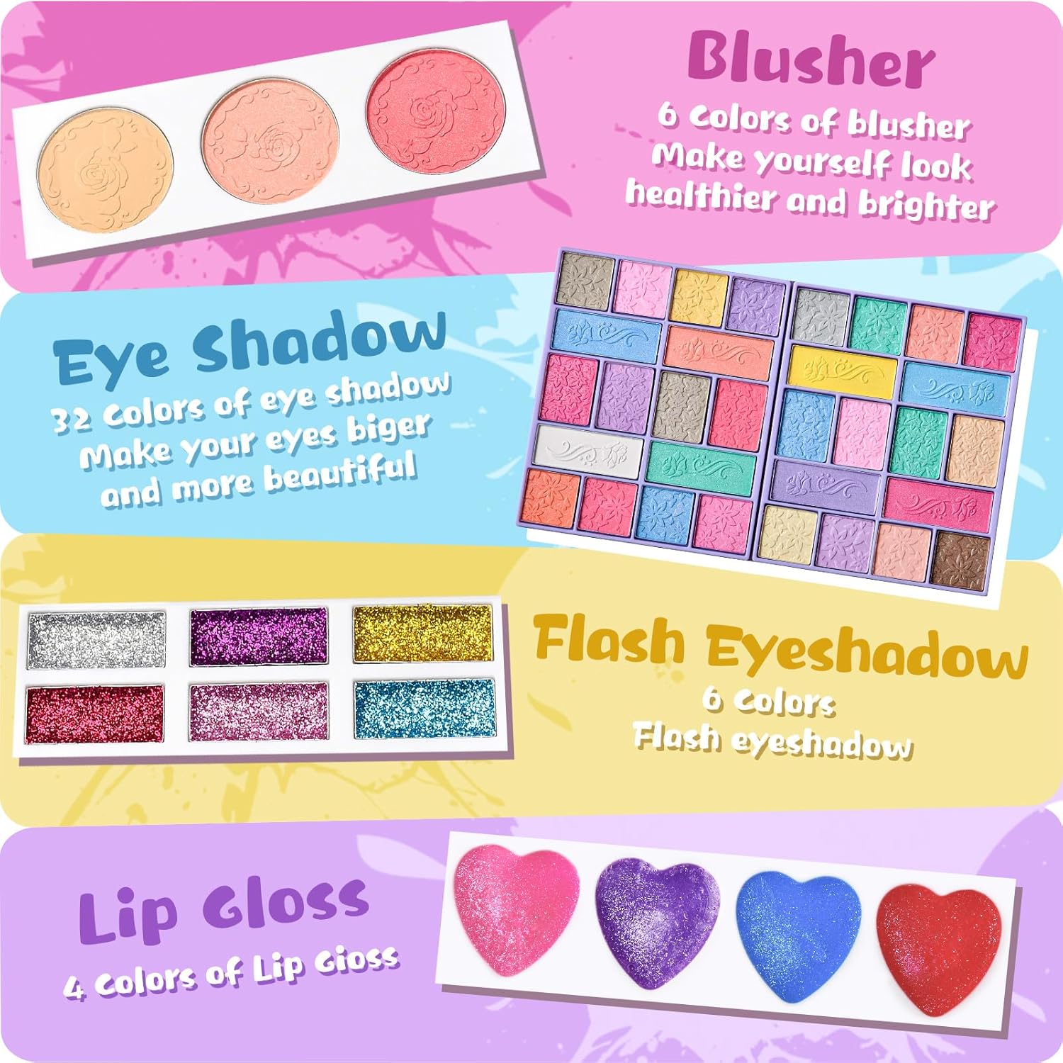 Realistic Unicorn Pretty Mini Makeup Kit - Image 10
