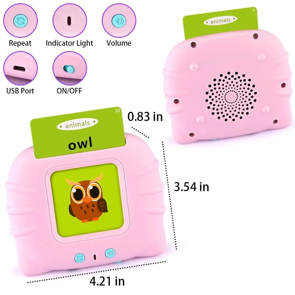 Rechargeable Flash card Reader Toddler Toy - Image 5