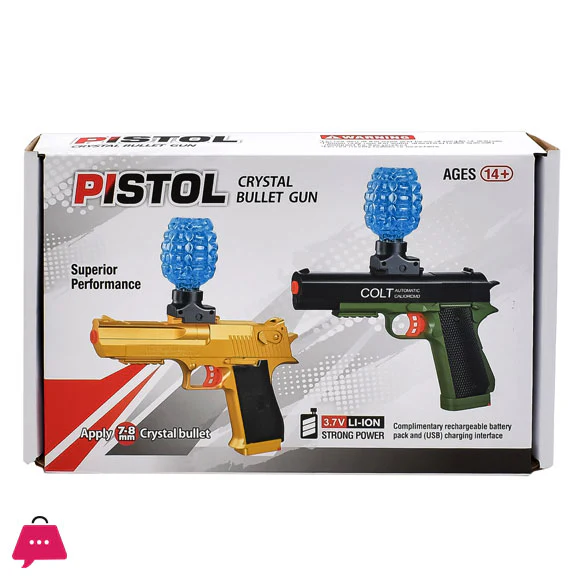 Rechargeable Glock Gel Blaster Shooting Gun - Image 13