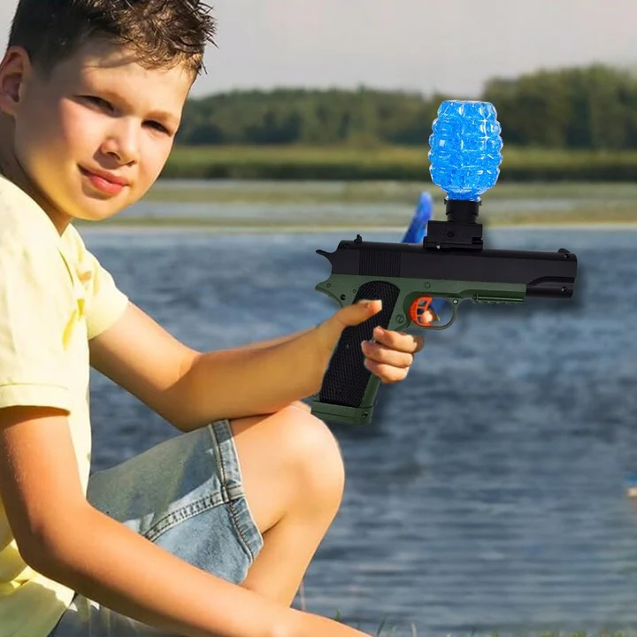 Rechargeable Glock Gel Blaster Shooting Gun - Image 3