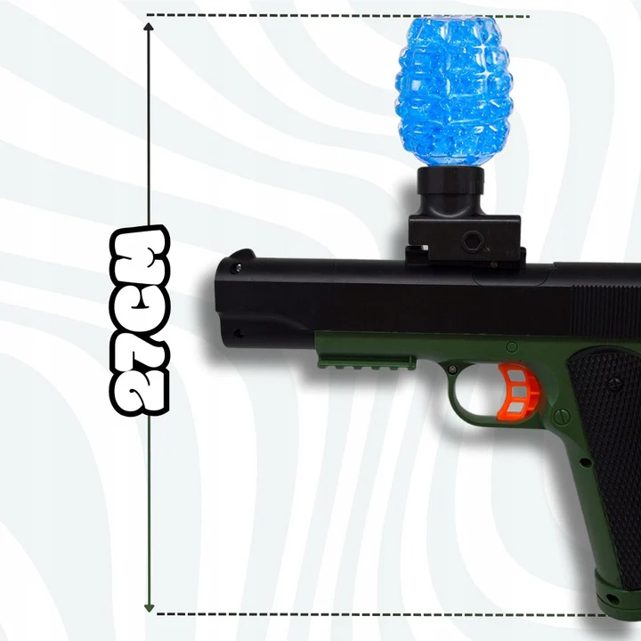 Rechargeable Glock Gel Blaster Shooting Gun - Image 8