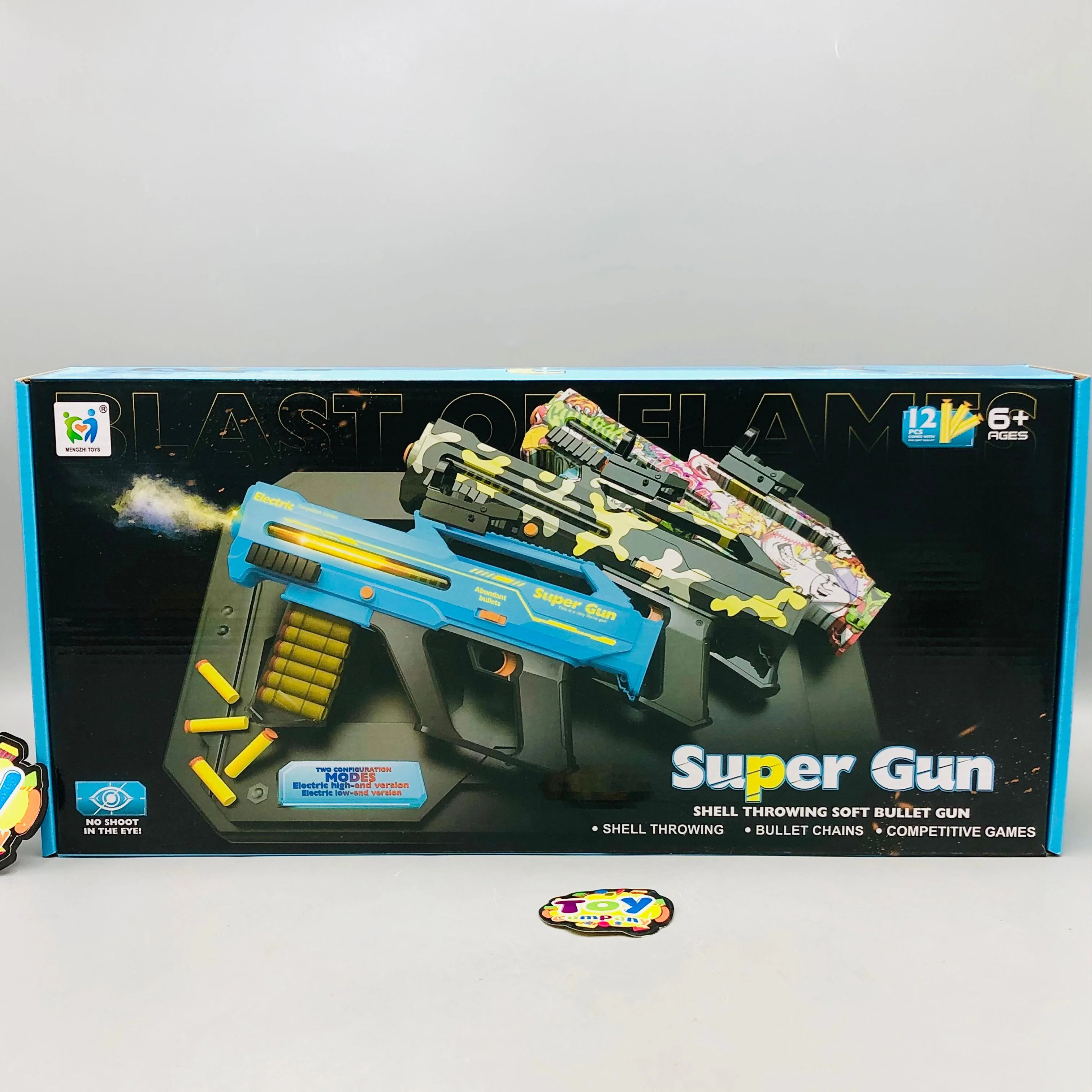 Rechargeable Super Shell Throw Soft Bullet Shooting Gun - Image 11