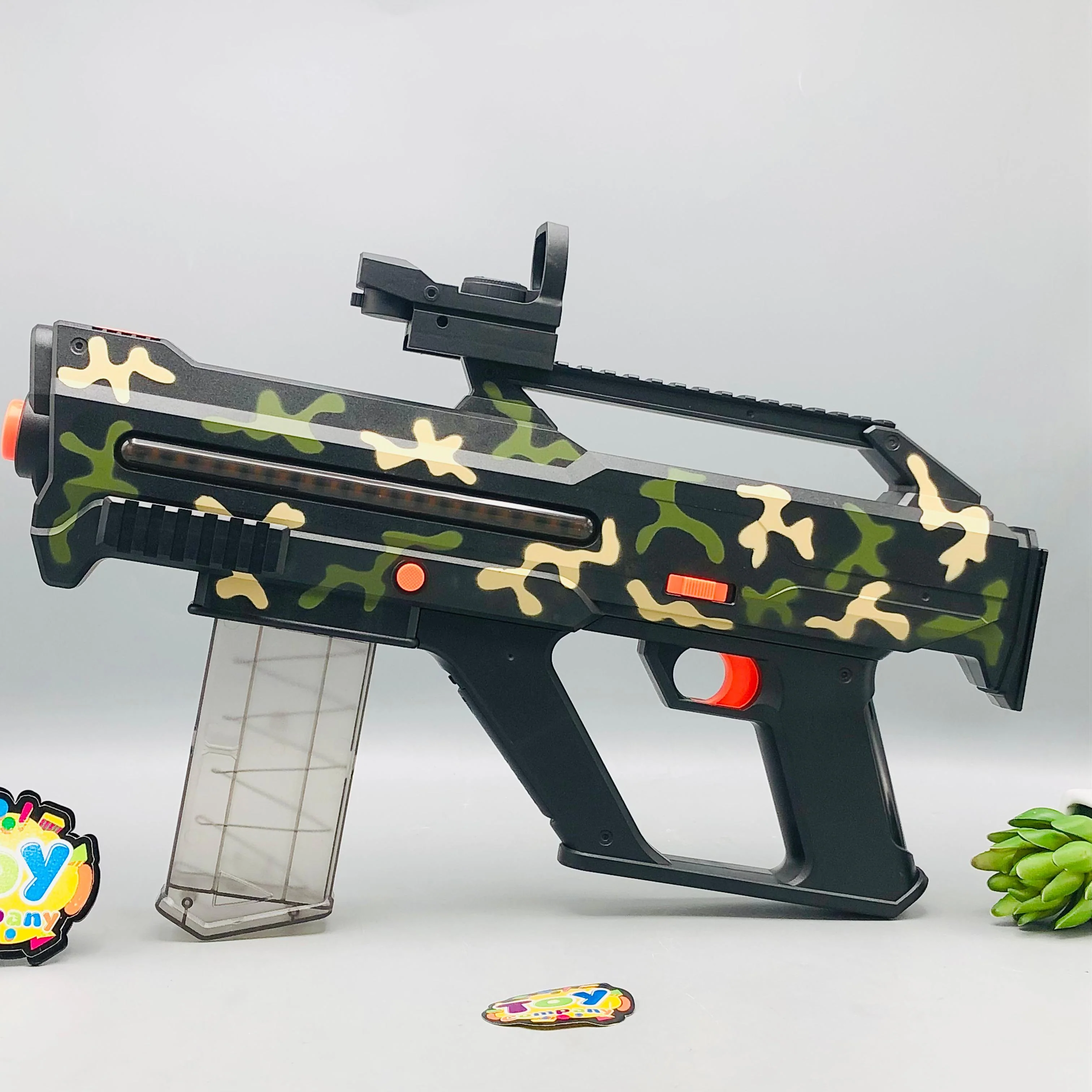 Rechargeable Super Shell Throw Soft Bullet Shooting Gun - Image 3